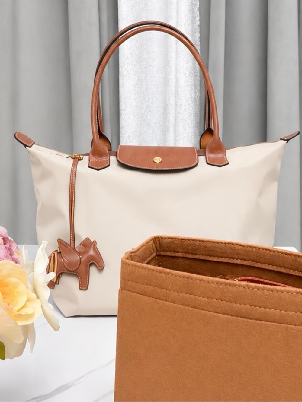Everyday Bag+Organizer+Hermes Bag Charm
